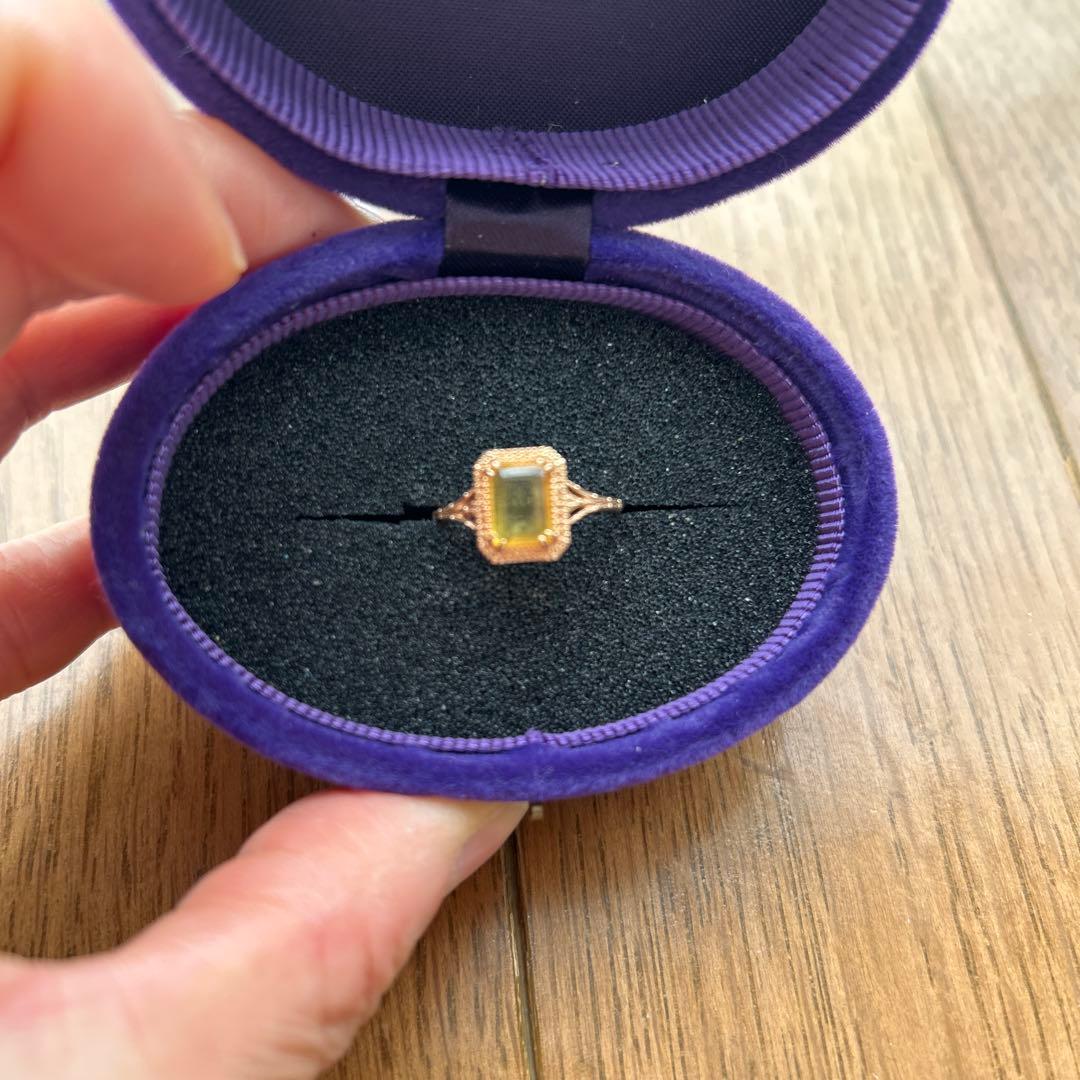 お値下げしました！アガット青山限定リング11号