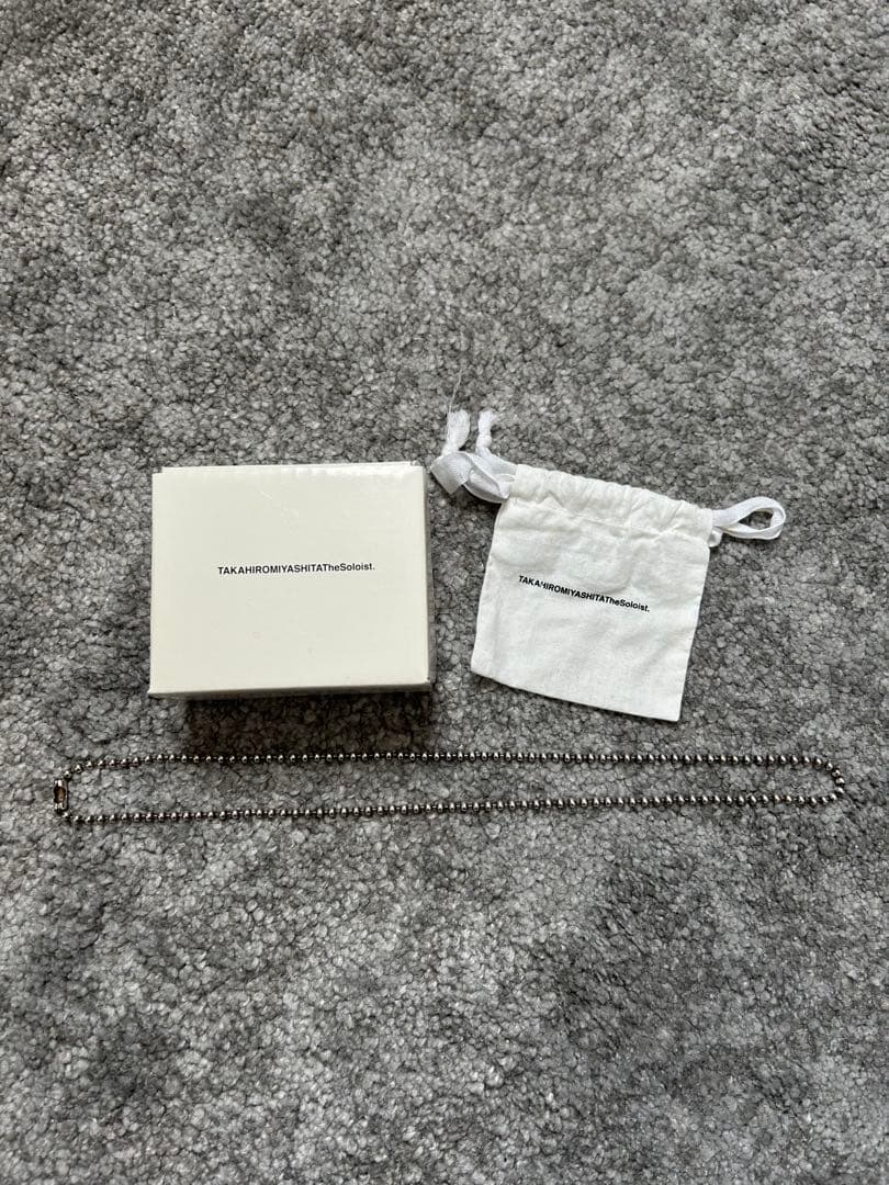 takahiromiyashitathesoloist ボールチェーンネックレス