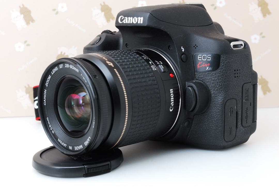 美品❤️Wi-Fi❤️Canon Kiss X8i❤️自撮り❤️高性能デジタル一眼カメラ