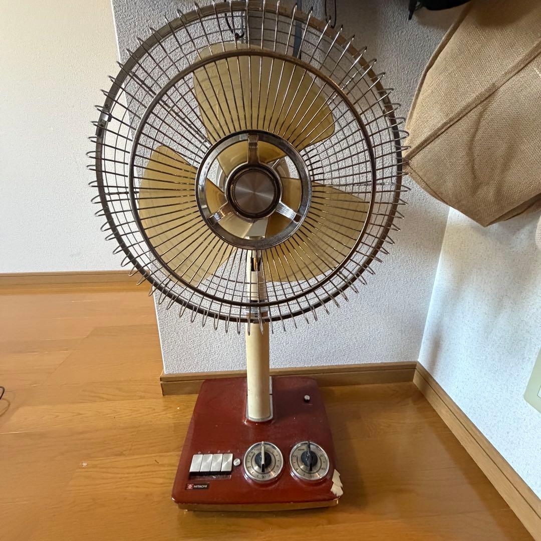 HITACHI レトロスタンド扇風機