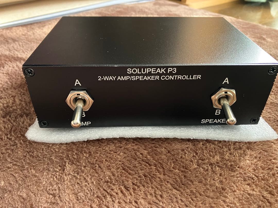スピーカー・アンプセレクター　SOLUPEAK P3