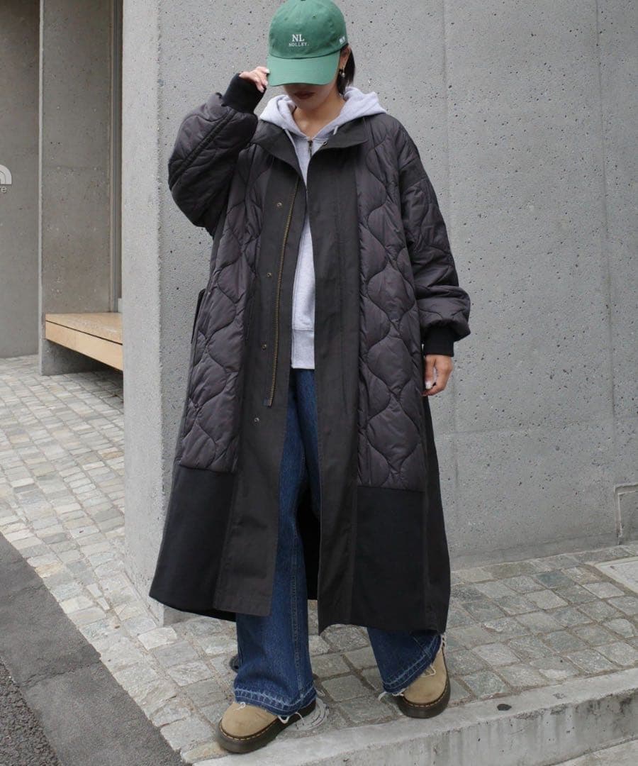 etsinta 切替マキシミリタリーコート