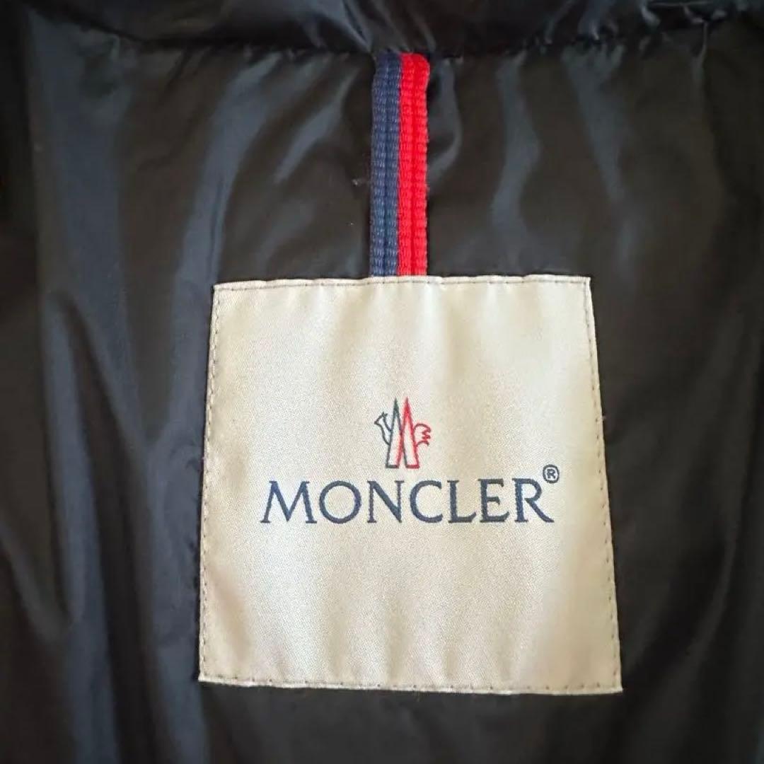 ★美品★MONCLER HERMINE ダウン黒　サイズ0