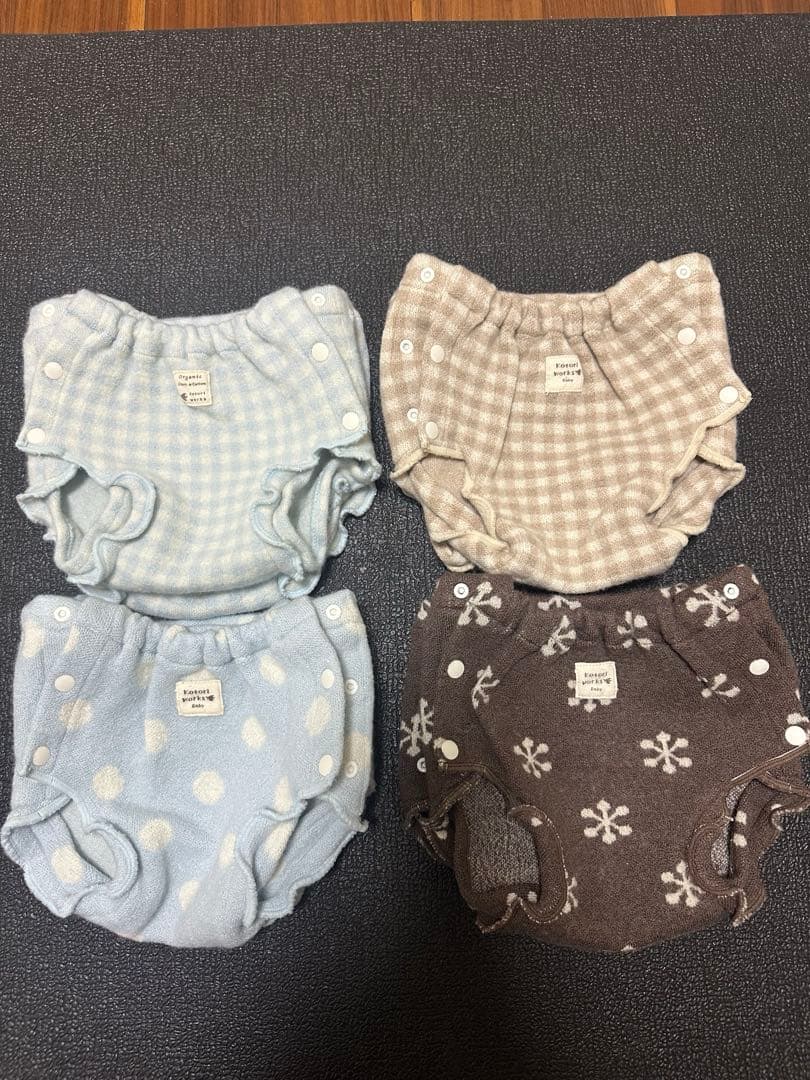 値下げ　コトリワークス　オーガニックウール　オムツカバー