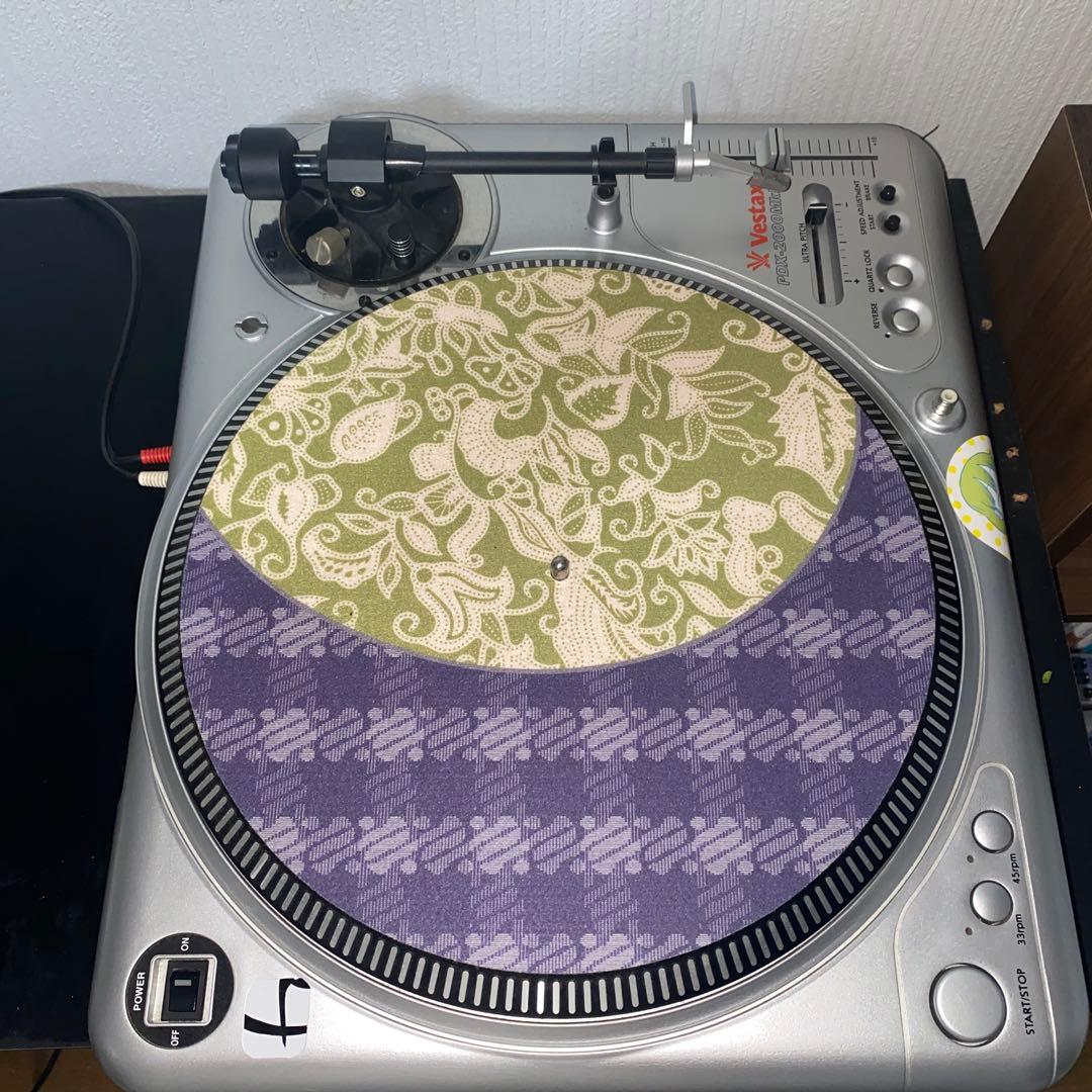 Vestax PDX-2000MKII ターンテーブル　針、コード、マット付き